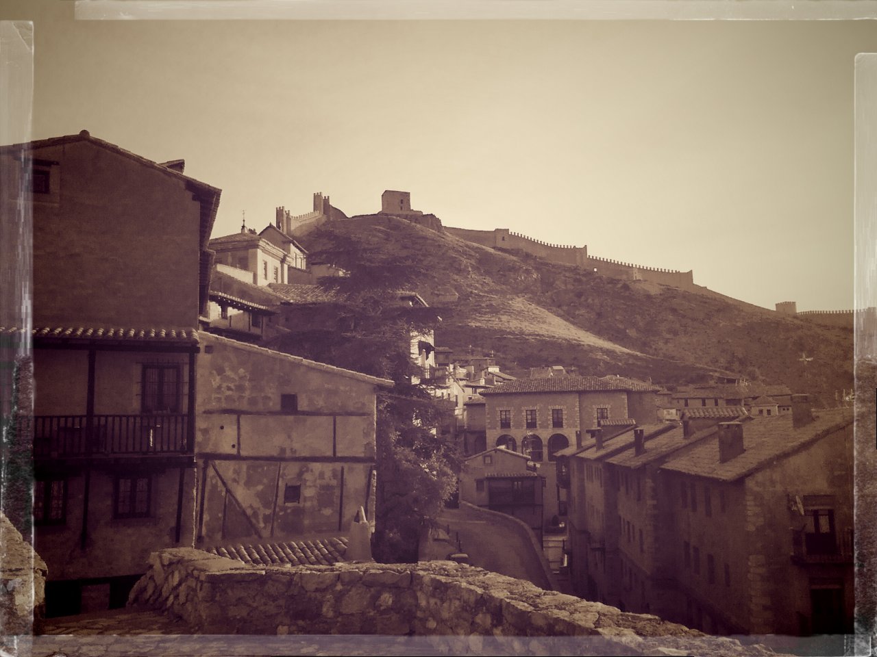 Buenos días desde Albarracín
