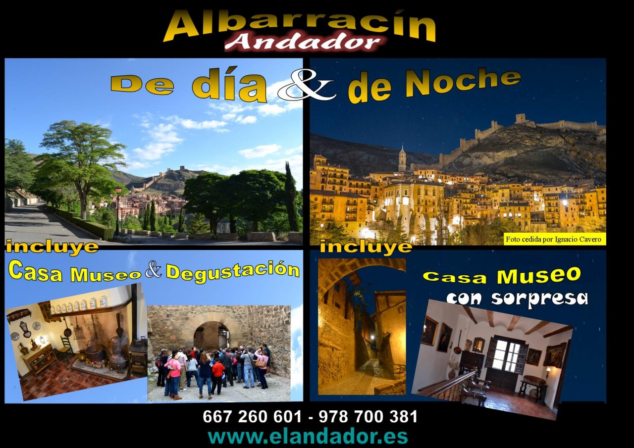 Para el #Viernes y #Sabado #Albarracin #DeDiaYDeNoche