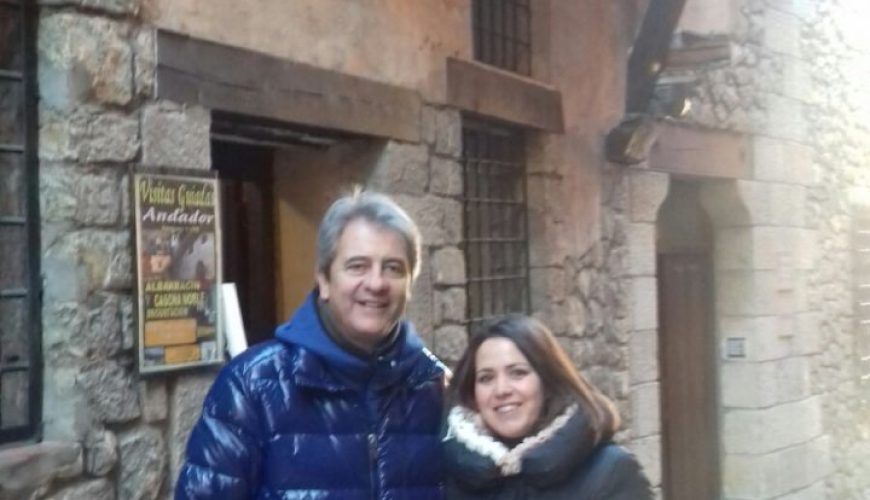 Manolo Lama nos acompaña en Andador Visitas Guiada #Albarracín