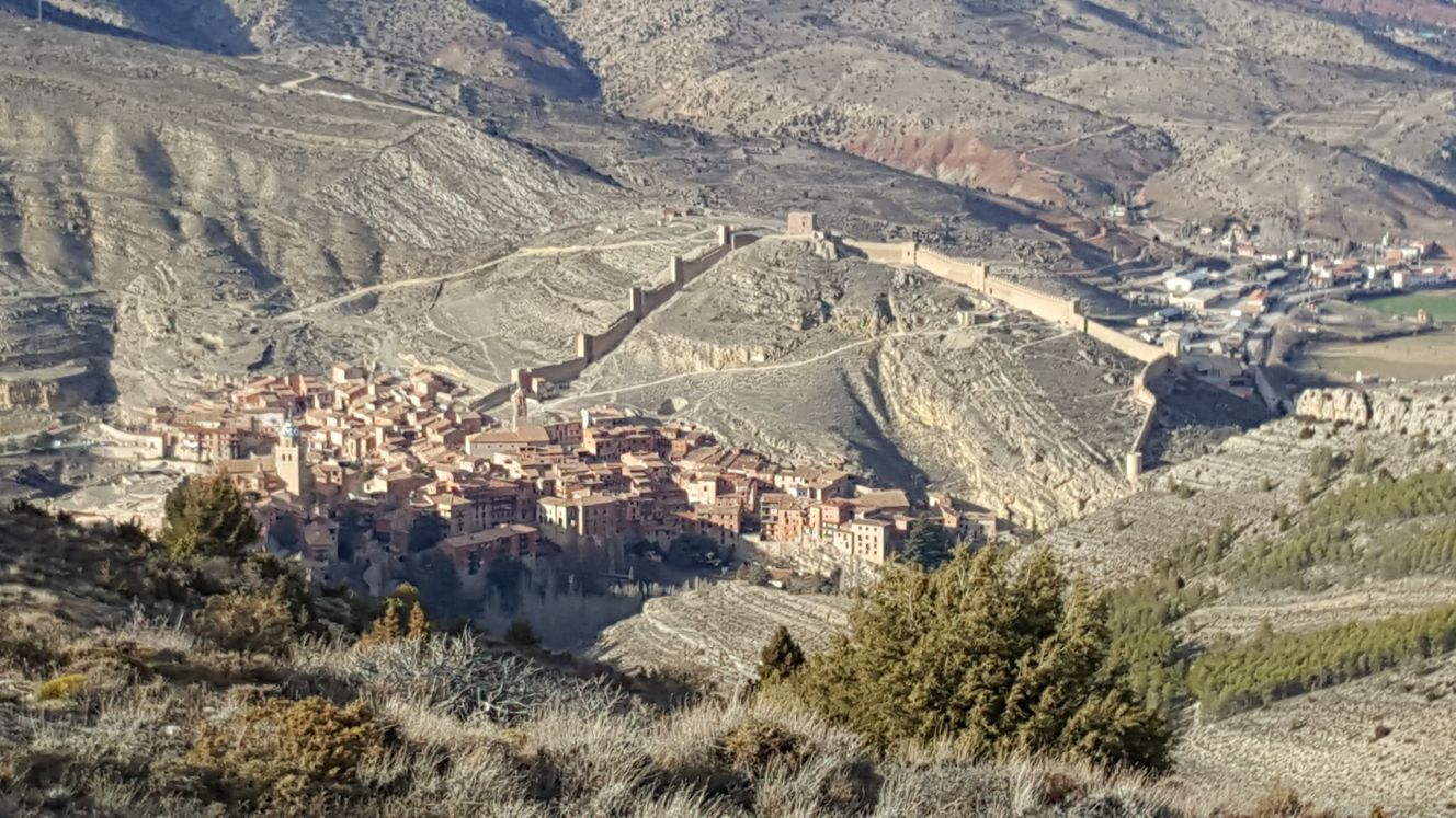 #Albarracín #panorámica #preciosa #dignadevisitaguiada
