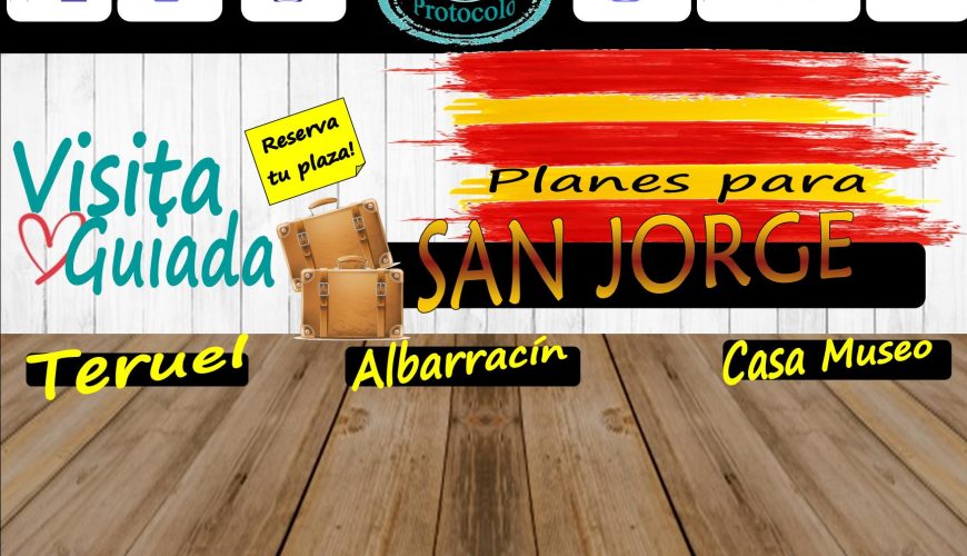 Planes para Puente de San Jorge en Albarracín y Teruel! Aforos muy reducidos!