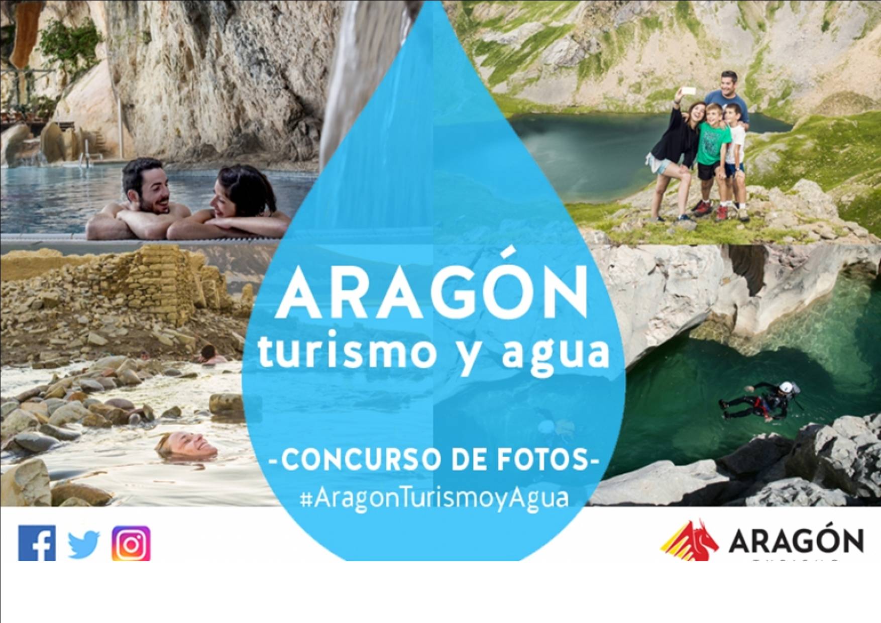 Turismo Aragón lanza concurso fotográfico con el hastag #AragónTurismoyAgua