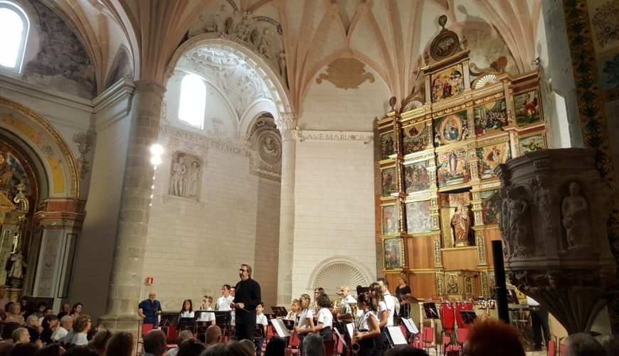 Fragmento del Concierto de la Unión Musical Cultural de Albarracín con la dirección de Manuel Bonachera