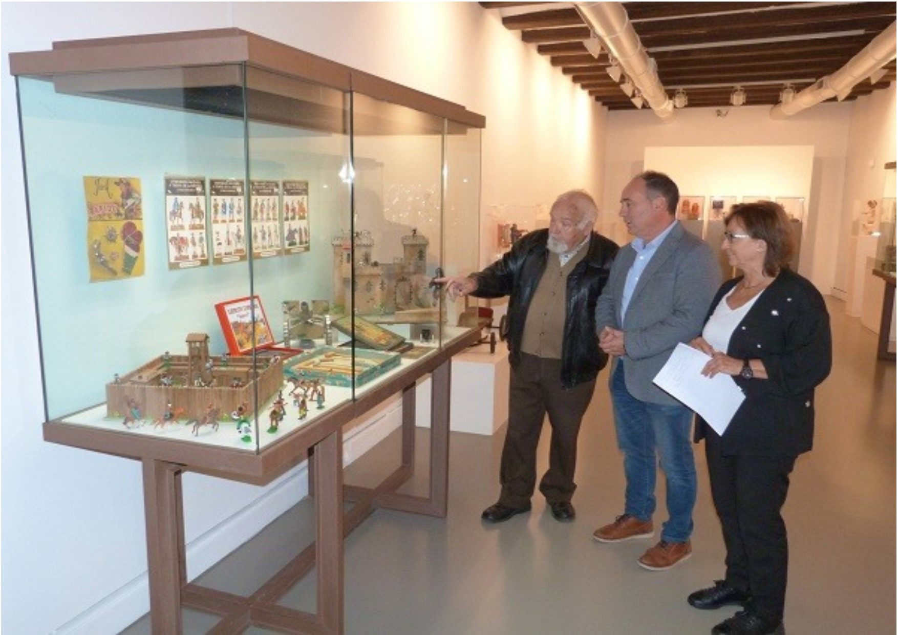 Ampliada la muestra del Museo Provincial sobre la historia y contenidos del Museo de Juguetes de Albarracin