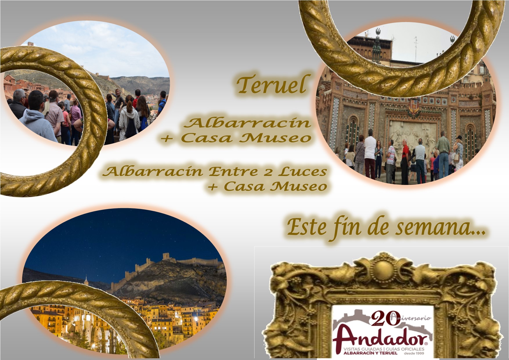 Un fin de semana sin planes? Albarracín y Teruel de visita…y Albarracín Entre 2 Luces…con sorpresas!