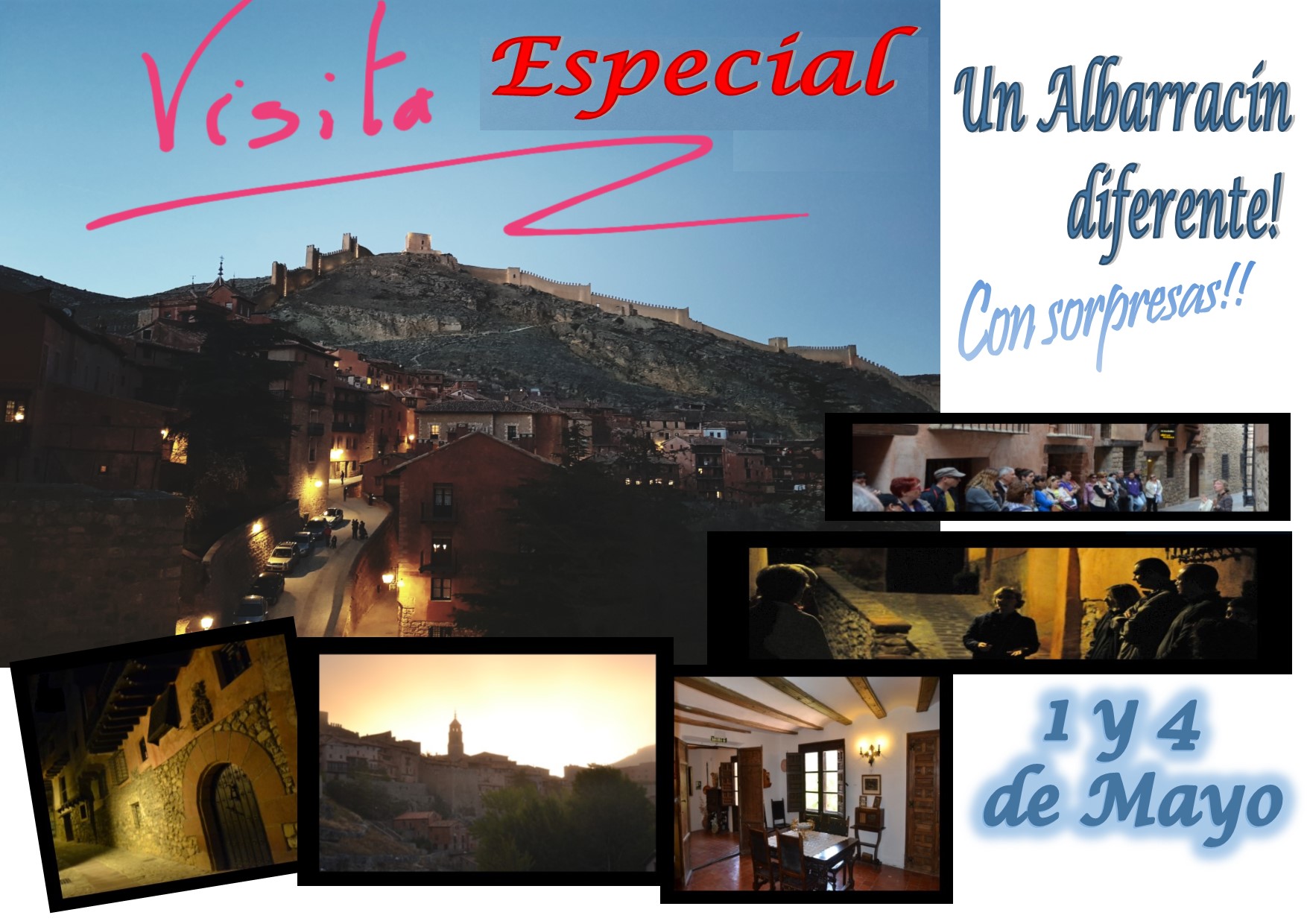 El 1 y 4 de Mayo…Albarracín Especial…con sorpresas!