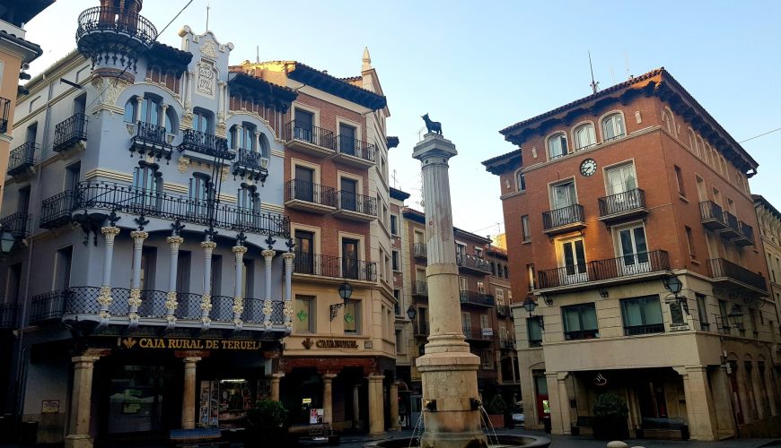 Lugares y momentos durante la #VisitaGuiada en #Teruel