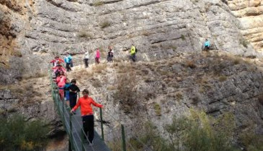 Noticia Diario de Teruel: Más de 16.000 visitas llegaron en agosto al Cañón de Calomarde