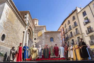 Noticia Diario de Teruel: Teruel vive este sábado uno de los momentos más emocionantes de Las Bodas con la llegada y muerte de Diego de Marcilla