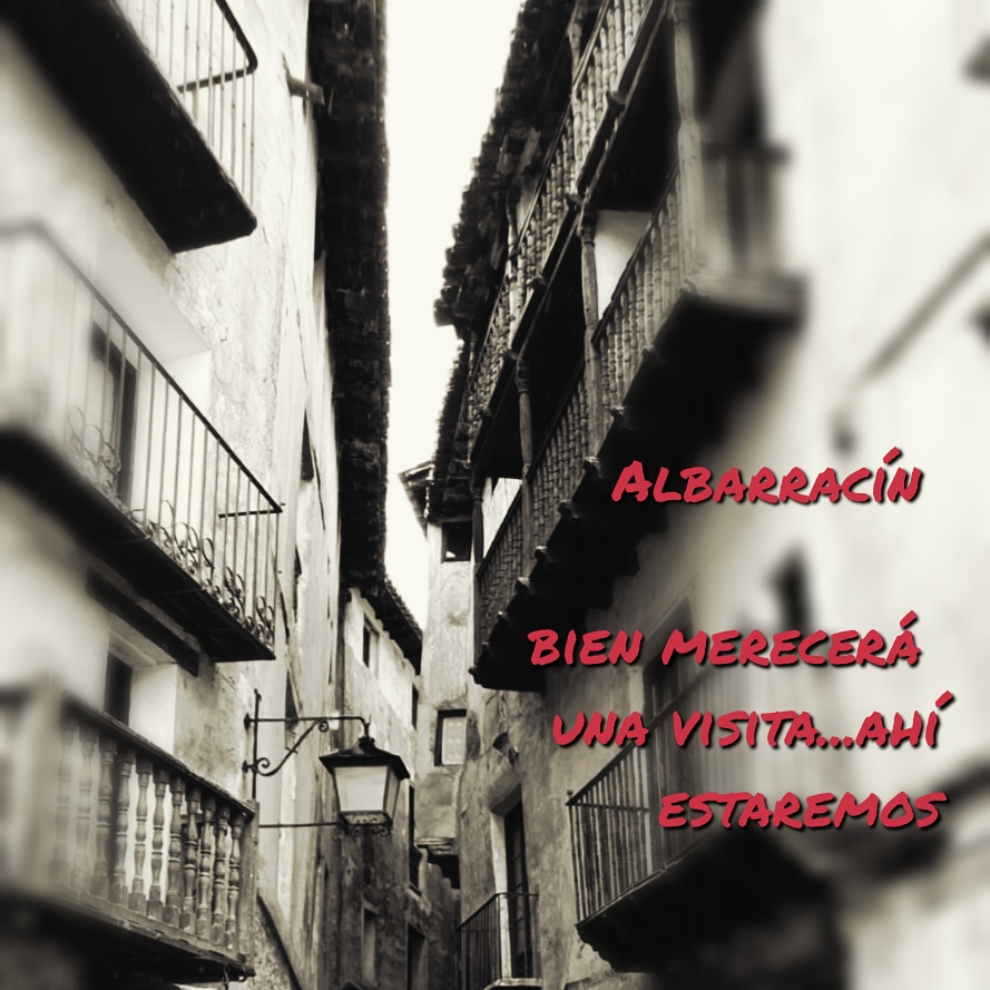 #Albarracín bien merecerá una #visita… #aquíestaremos para #guiarte con #turismoseguro #sinaglomeraciones #algodiferente #concrisiscrecemosinteriormente #poryparati #gracias #ahoratoca #tomarconciencia #cuidatecuidanos