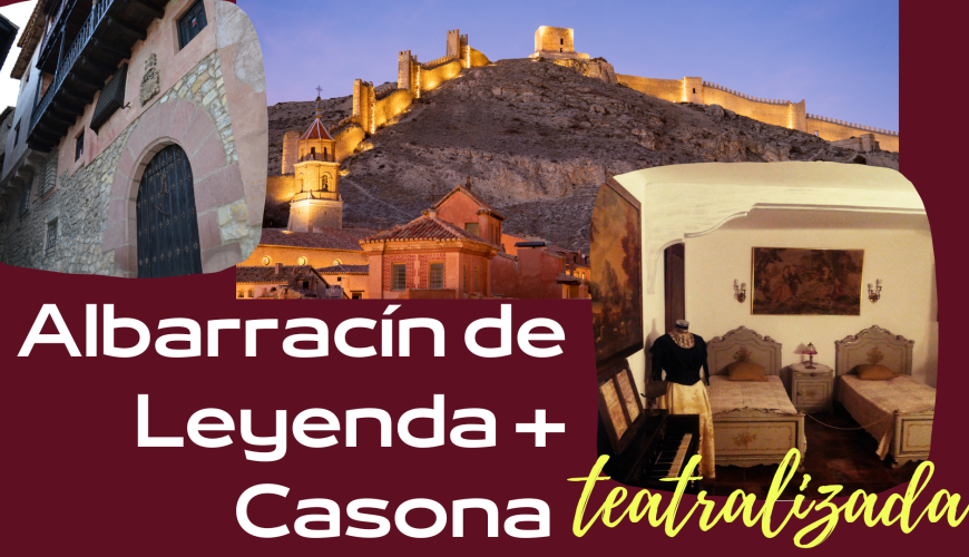 Este viernes 5 y sábado 6, Visitas Guiadas en Albarracín + Casa Museo Teatralizada en su interior!