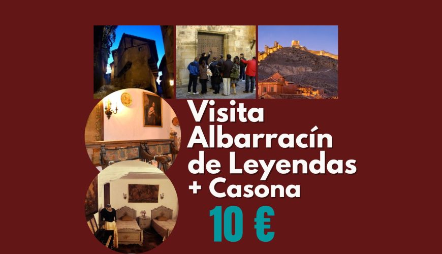 Este Sábado 21… visitas guiadas en Albarracín de Leyenda + Casona Museo! No te lo pierdas!
