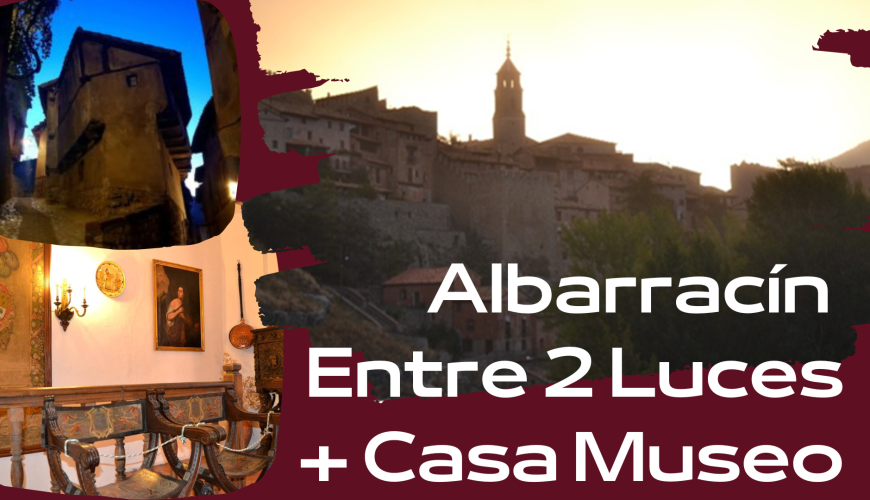 Este Sábado, 17 de Septiembre… Visitas Guiadas en Albarracín Entre 2 Luces con o sin Casa Museo, te esperamos!