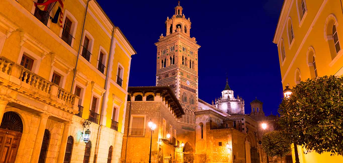 visita guiada nocturna en Teruel