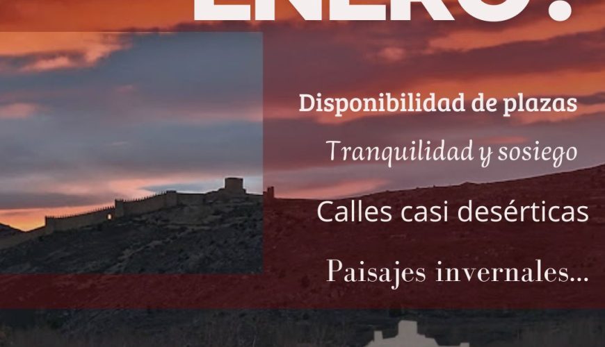 No te pierdas una visita guiada en Albarracín o Teruel en Enero